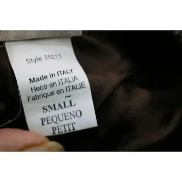 Bailey of Hollywood Tweed Paperboy Hat-Made in Italy-Wool Blend-Small - Picture 7 of 12